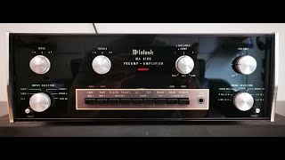 McIntosh MA6100 Integrated Amplifier 19721975 [upl. by Helsie]