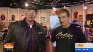 Simon Bouda Ian Moss live cross from Indian amp Victory Motorcycles [upl. by Ykcaj723]