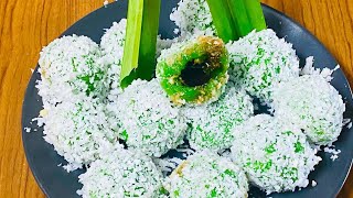 Onde  Onde Sweet recipe in Tamil  Glutinous Rice balls with Gula Melaka Palm Sugar  கவுனி அரிசி [upl. by Janene]