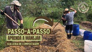 Como Fazer o Manejo de uma Leira de Compostagem  Terra Orgânica [upl. by Ossy276]