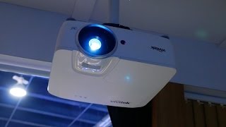 Vivitek HK2288 4K DLP Projector at CES [upl. by Celin]