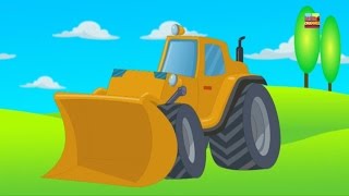 Bulldozer  Formation and uses  cars and trucks for kids [upl. by Sklar]