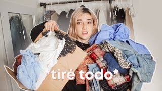 renové TODO mi closet pa empezar bien el año closet cápsula [upl. by Nihsfa]