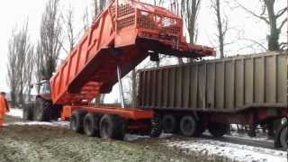 Larringtons New Ejector Crop Transfer Trailer  Multiple Lamma Award Winner 2013 [upl. by Oknuj170]