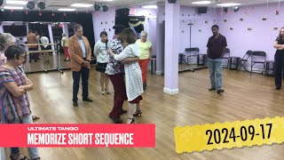 Ultimate Tango Wisdom presents memorize one sequence a week [upl. by Nale]