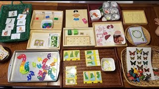 Montessori Inspired Activities for ages 26 yrs 112817 [upl. by Mari533]