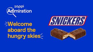 Ad Analysis Snickers’ “Welcome Aboard the Hungry Skies” [upl. by Hanafee]