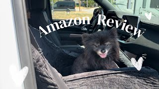 Dog Car Seat Review [upl. by Nayarb]