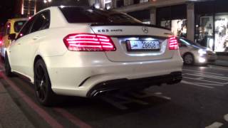 INSANE Mercedes E63s AMG with Renntech and Capristo Pipes [upl. by Bartholemy]