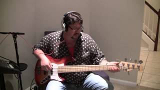 Brian Slayton Foghat Slow Ride bass solo cover [upl. by Ireva]