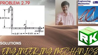 Engineering Mechanics solution Problem 279 Timoshenko Equilibrium Equations Moment Equation [upl. by Haorbed82]