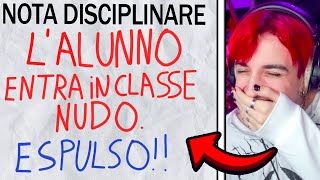 LE NOTE DISCIPLINARI PIU DIVERTENTI DEI BAMBINI A SCUOLA CON I FAN [upl. by Eikin209]