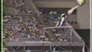 Svetlana Boginskaya  1992 Olympics Team Compulsories  Uneven Bars [upl. by Yklam]