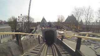 Rutschebanen  Tivoli Gardens  Onride Mounted POV [upl. by Farmann196]