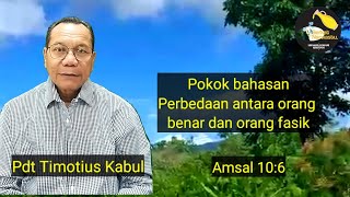 Perbedaan antara orang benar dan orang fasik [upl. by Sivahc]