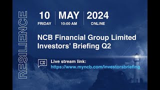 NCBFG Investors Briefing Q2  May 10 2024 [upl. by Yliah677]