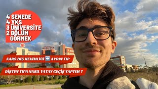 4 SENEDE 4 YKS 3 ÃœNÄ°VERSÄ°TE VE 2 BÃ–LÃœM GÃ–RMEK  DÄ°ÅžTEN TIPA YATAY GEÃ‡Ä°Åž YAPMAK [upl. by Roselyn]