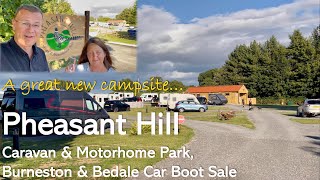 Pheasant Hill Caravan amp Motorhome Park Burneston amp Bedale Car Boot Sale North Yorkshire [upl. by Capone]