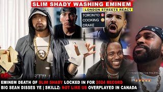 Eminem Death of Slim Shady Locked in For 2024 Record Big Sean DISSES Ye Drake TROLLED in Canada [upl. by Ahseiat]