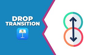 How to add Drop transition in Keynote [upl. by Gaudette]