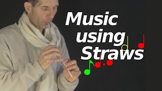 How to Make Music Instruments with Straws  Trombone [upl. by Douville122]