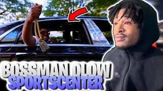 BOSSMAN DLOW  SportsCenter Official Music Video REACTION [upl. by Anileh]