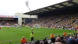 FROM THE STAND Watford score after Leicester miss penalty watch in HD [upl. by Haidabej]