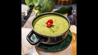 Broccoli and Zucchini Soup [upl. by Yelkcub]