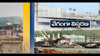 Extension of Visakhapatnam Port  Construction Works of New Berths  Attains Rapid Speed [upl. by Magner557]