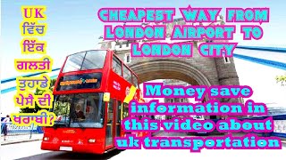 Best transportation in LondonTransport For London airport to cityHeathrow Express LondonMetrobus [upl. by Braun692]