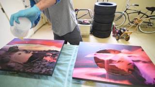 ArtResin  How to artresin your Artwork amp Photography epoxy resin clear coat [upl. by Trebor]