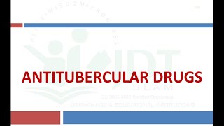 Antitubercular Drugs Pharmacology Isoniazid Rifampin Pyrazinamide Ethambutol Streptomycin [upl. by Eikciv]