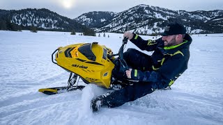 Turbo Sleds vs MASSIVE Hill Climbs Utah Mountain Snowmobiling Part 2 [upl. by Ardnat]