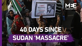 40 days since Sudan massacre [upl. by Sorel]