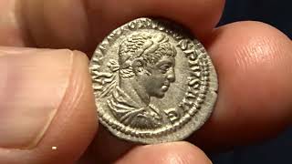 Elagabalus denarius RIC 107 [upl. by Dlnaod]