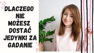 Jedynka za gadanie  dlaczego nauczyciel nie może ci jej dać ANIAMALUJE [upl. by Enoj292]