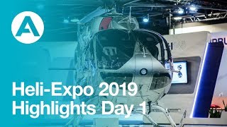 HAI HeliExpo 2019 Recap day 1 [upl. by Ricoriki]