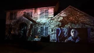 Stranger Things Projection Mapping Show [upl. by Matthiew644]