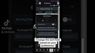 FC25 Sort transfer market results by Price  FC Enhancer fcenhancer eafc25 futnext eafc fc25 [upl. by Llirrem781]