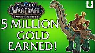 I Got The Brutosaur  WoW 5 Million Gold From Scratch  Ep 16 [upl. by Assilem]