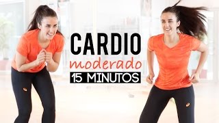 Cardio moderado  15 minutos [upl. by Rediah452]