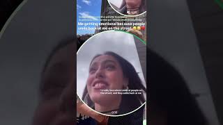 GIULIA STABILE che parla INGLESE per strada🗣️🗣️🗣️ trending live viralvideo perte popular fypシ゚ [upl. by Yllib]