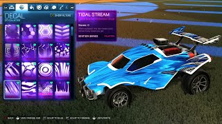 All Black Market Decals in Rocket League SHOWCASE [upl. by Nysila]