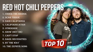 Best Songs of Red Hot Chili Peppers full album 2023  Top 10 songs [upl. by Nonnad]