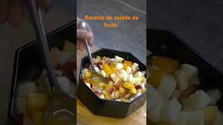 Recette de salade de fruits [upl. by Gertrude]