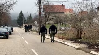 BANJSKO POLJE PUSTO BLOKIRAN ULAZ U SELO Potraga za malom Dankom i dalje traje [upl. by Lough]