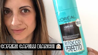 COPRIRE RICRESCITA SENZA TINTA  LOréal Ritocco Perfetto FUNZIONA [upl. by Hsenid787]