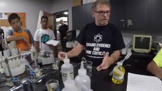 ChemDoctor Separation of Silver Chloride From Lead II Chloride [upl. by Wheeler]