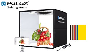 PULUZ 25cm Folding Portable Photo Lighting Studio [upl. by Yleak]