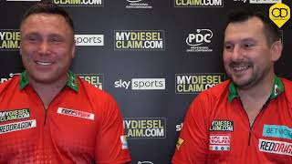 GERWYN PRICE AND JONNY CLAYTON BACKUP FAVOURITE TAGS quot OUR BIGGEST THREAT IS OURSELVESquot [upl. by Ducan]